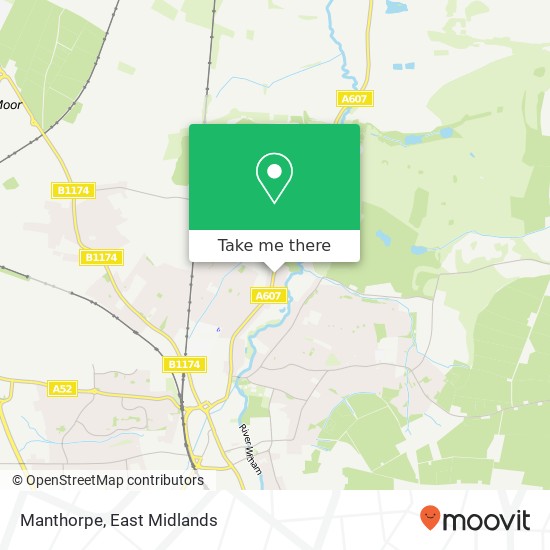 Manthorpe map