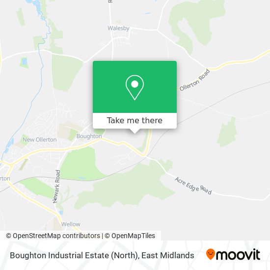 Boughton Industrial Estate (North) map