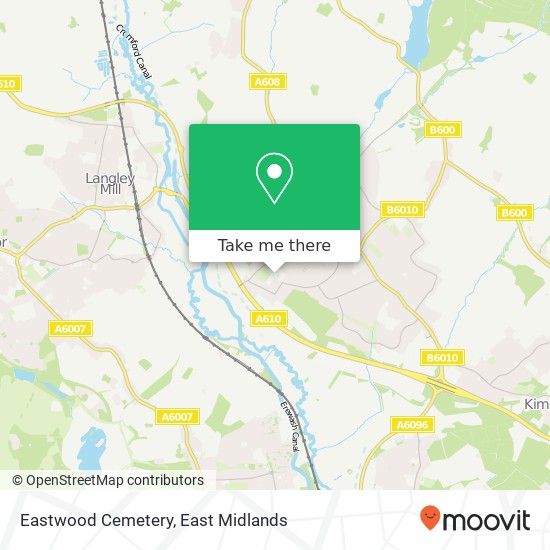 Eastwood Cemetery map