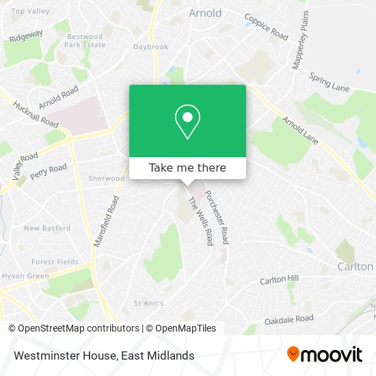 Westminster House map