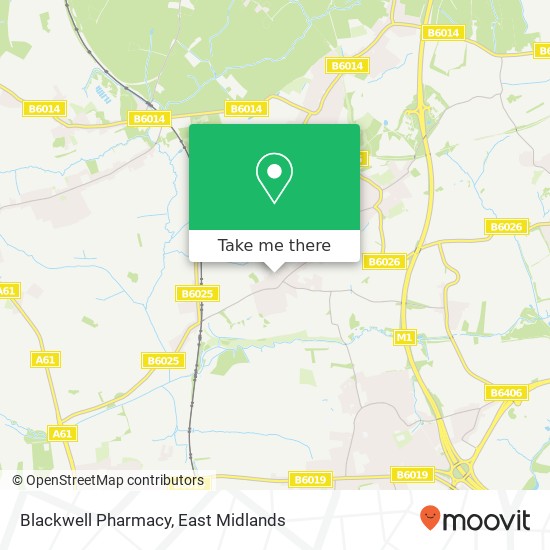 Blackwell Pharmacy map