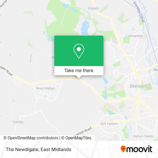 The Newdigate map