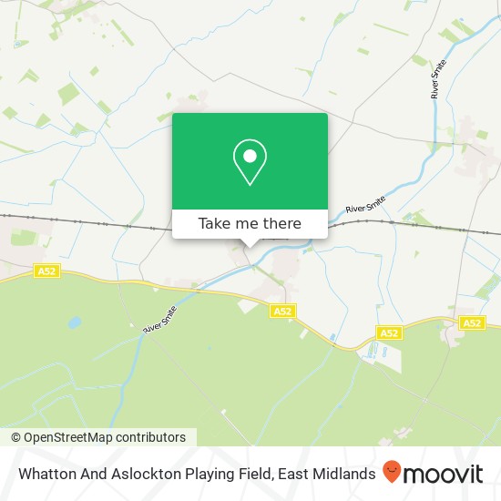 Whatton And Aslockton Playing Field map