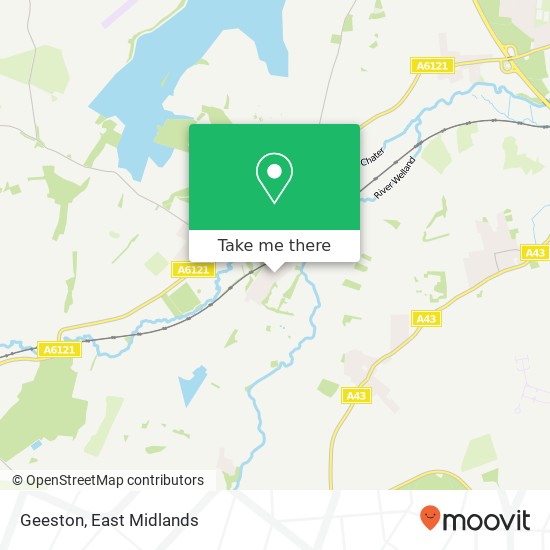 Geeston map