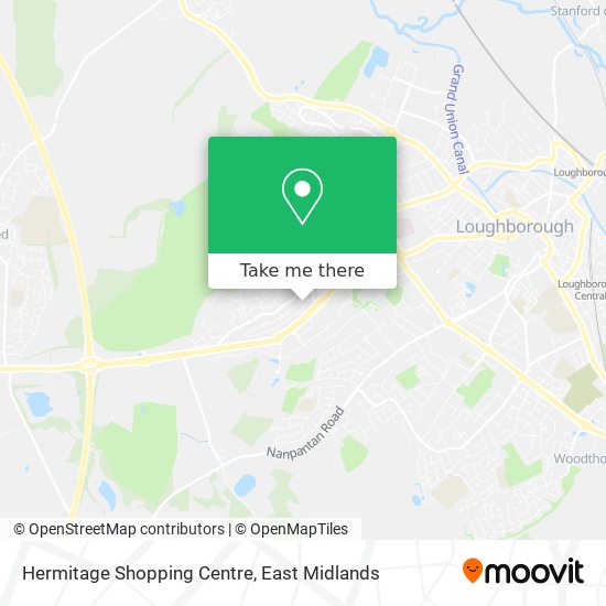 Hermitage Shopping Centre map
