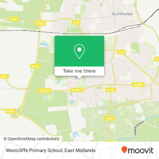 Westcliffe Primary School map