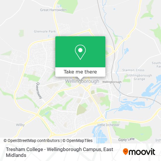 Tresham College - Wellingborough Campus map