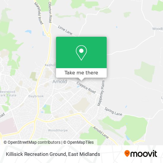 Killisick Recreation Ground map