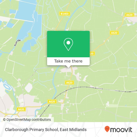 Clarborough Primary School map