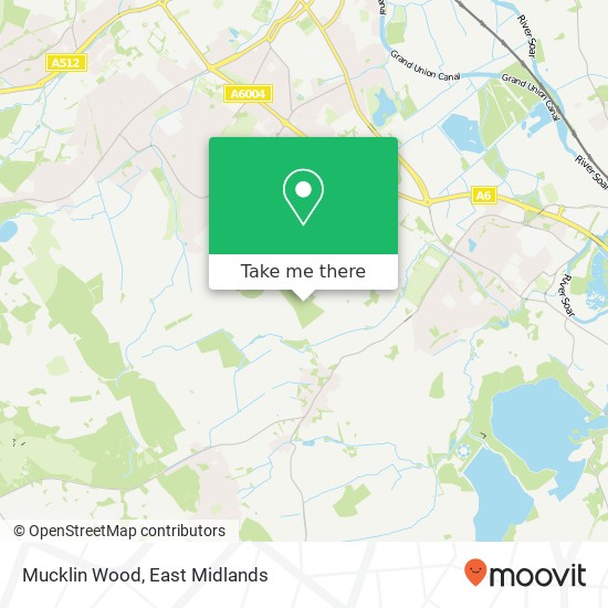 Mucklin Wood map