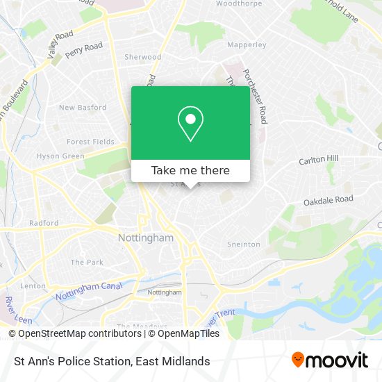 St Ann's Police Station map