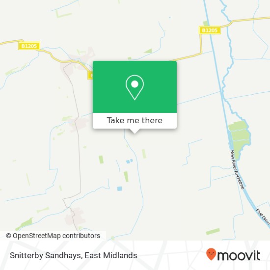 Snitterby Sandhays map