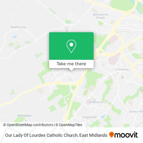 Our Lady Of Lourdes Catholic Church map