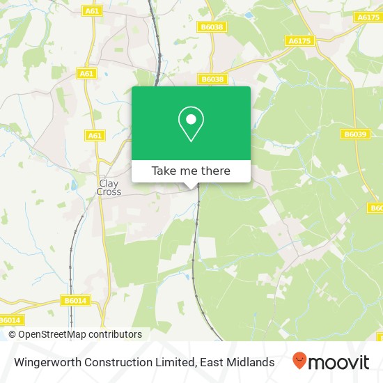 Wingerworth Construction Limited map