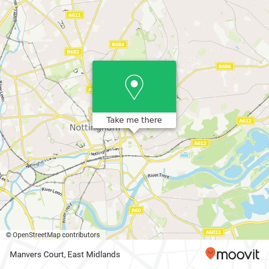 Manvers Court map