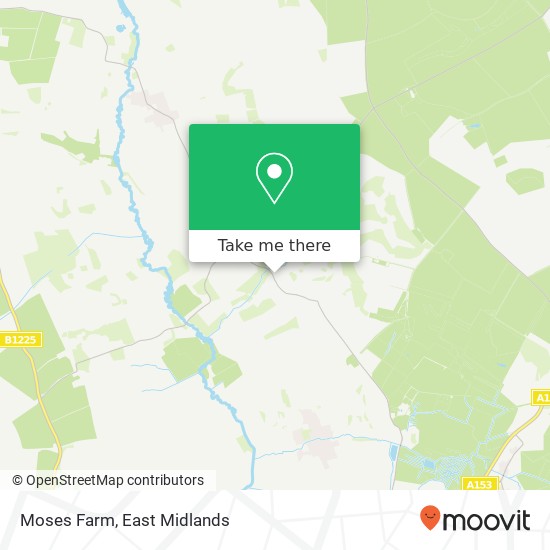 Moses Farm map