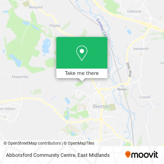Abbotsford Community Centre map