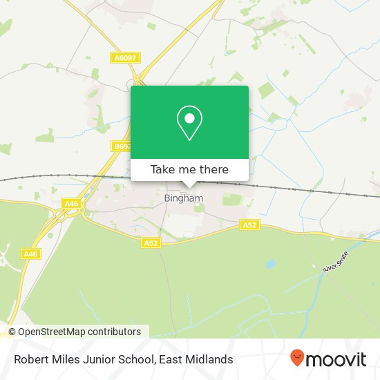 Robert Miles Junior School map