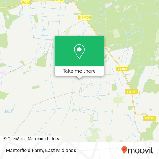 Manterfield Farm map
