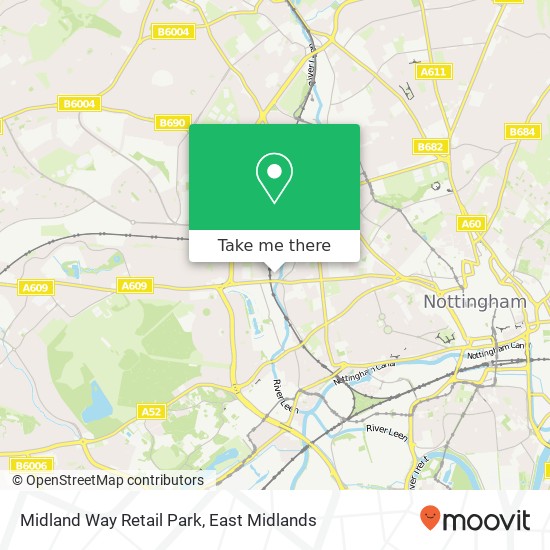 Midland Way Retail Park map