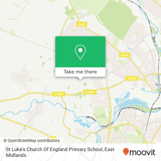 St Luke's Church Of England Primary School map