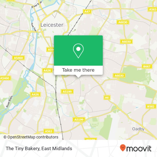 The Tiny Bakery map