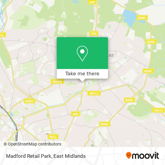Madford Retail Park map