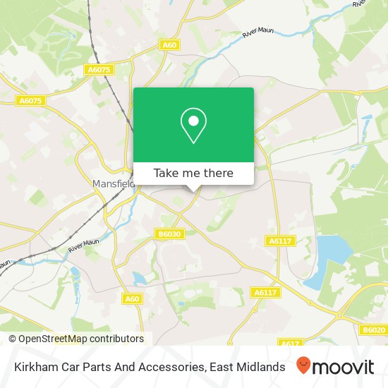 Kirkham Car Parts And Accessories map