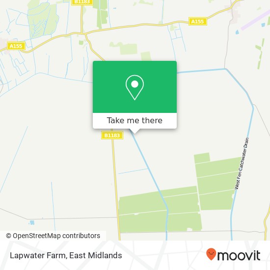 Lapwater Farm map