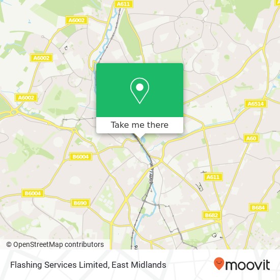Flashing Services Limited map