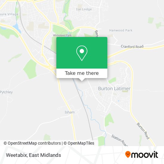 Weetabix map