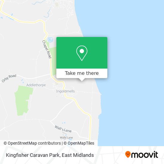 Kingfisher Caravan Park map