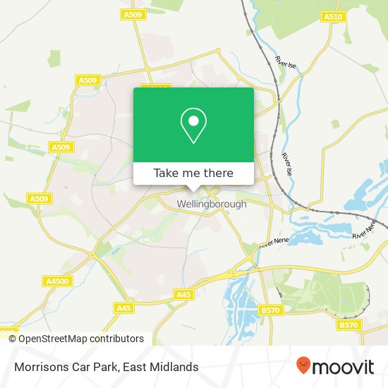 Morrisons Car Park map