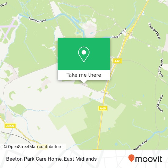 Beeton Park Care Home map