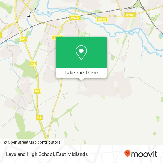 Leysland High School map