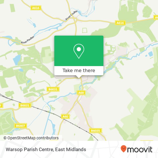 Warsop Parish Centre map