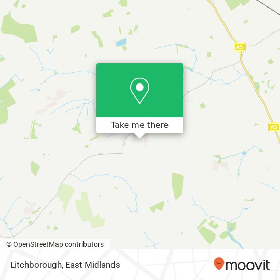 Litchborough map