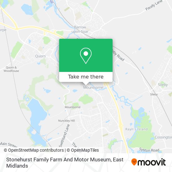 Stonehurst Family Farm And Motor Museum map