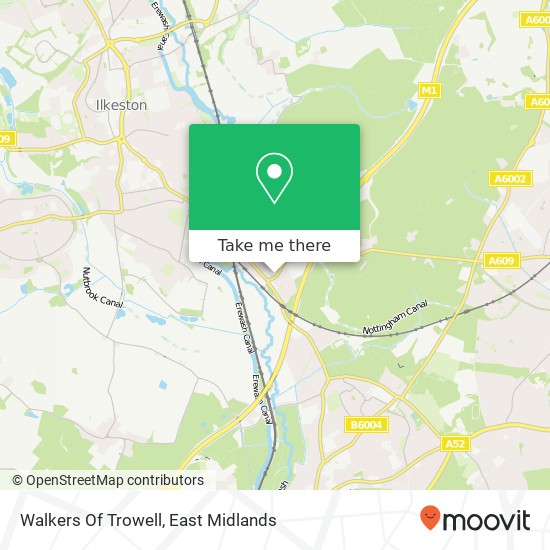 Walkers Of Trowell map