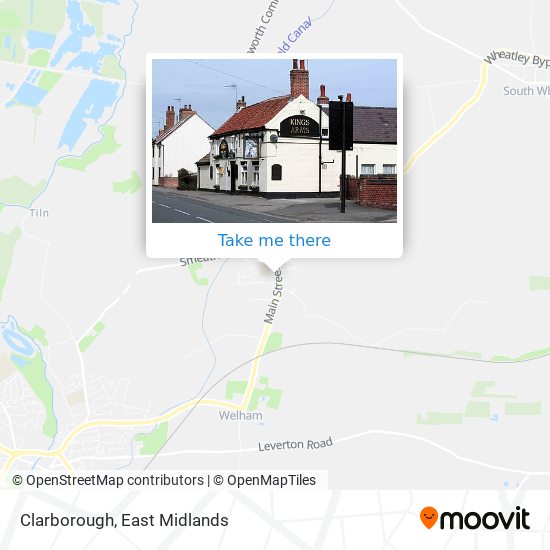 Clarborough map
