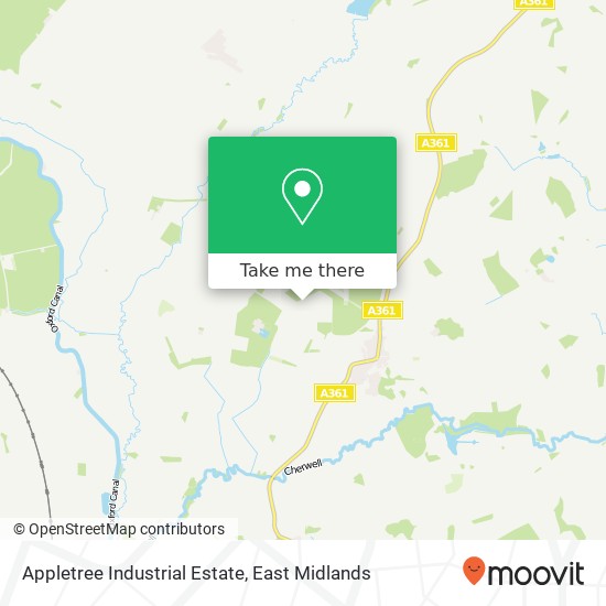Appletree Industrial Estate map