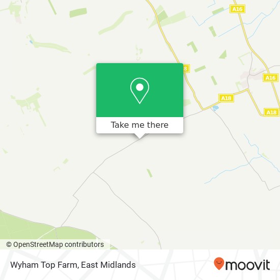 Wyham Top Farm map