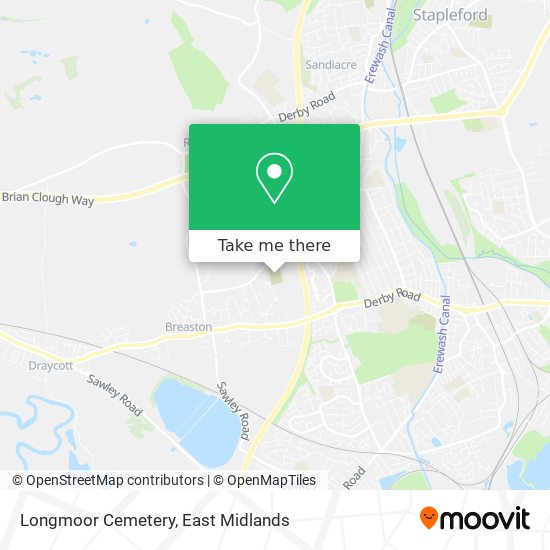Longmoor Cemetery map
