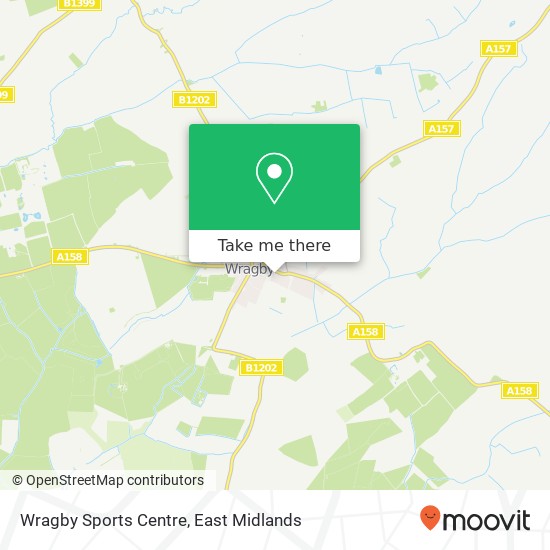 Wragby Sports Centre map