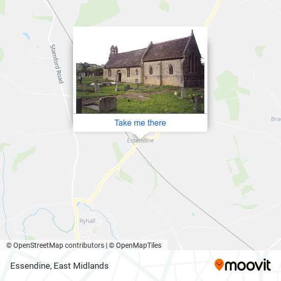 Essendine map