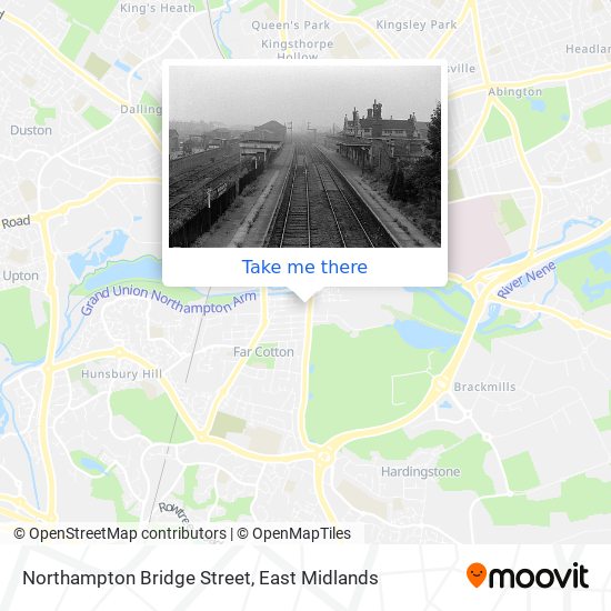 Northampton Bridge Street map