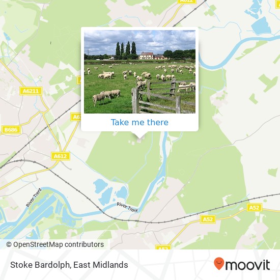 Stoke Bardolph map