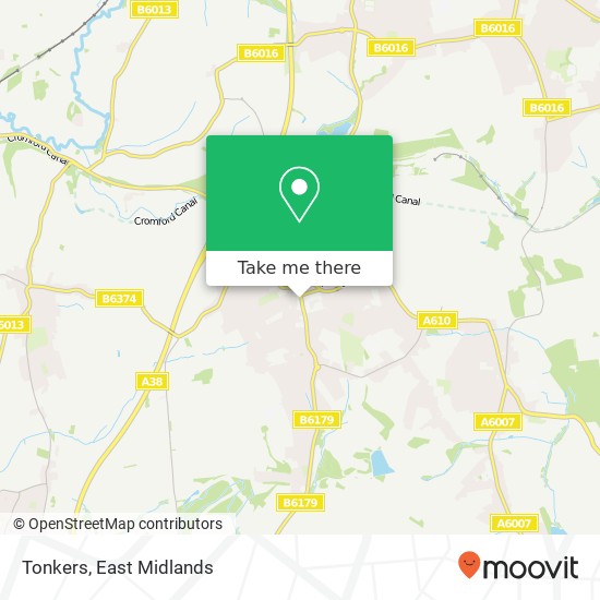 Tonkers map