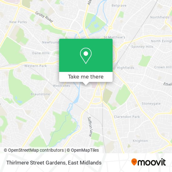 Thirlmere Street Gardens map