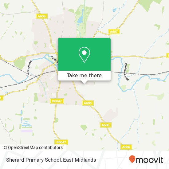 Sherard Primary School map